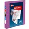 Avery Heavy-Duty View 3 Ring Binder, 1 Inch One Touch Slant Rings, 250-Sheet Capacity, DuraHinge, 1.4 Inch Wide Spine, Customizable Clear Cover and Spine, 1 Orchid Purple Binder (79272)